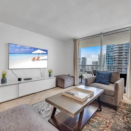 Iconic 1Br Highrise Condo Brickell-Freeparking Miami Exterior photo