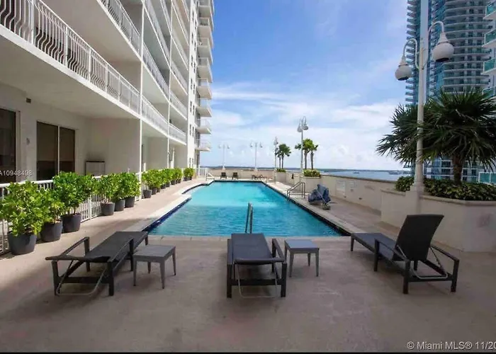 Iconic 1Br Highrise Condo Brickell-Freeparking